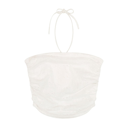 Lee Women's Tube Top In Bright White